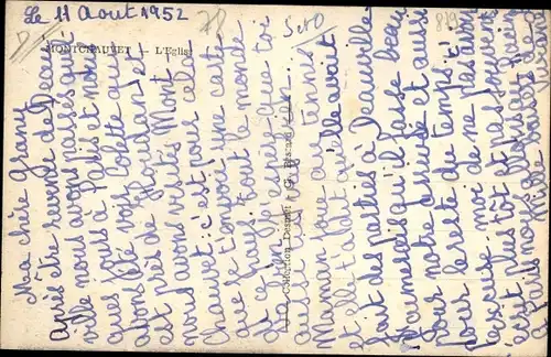 Ak Montchauvet Yvelines, L'Eglise