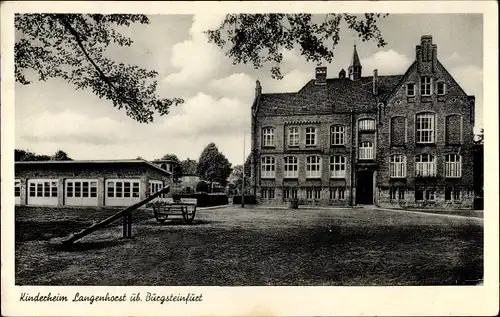 Ak Langenhorst Ochtrup im Münsterland, Kinderheim Langenhors, Kinderspielplatz