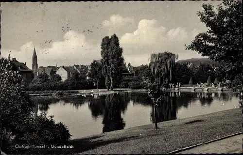 Ak Castrop Rauxel im Ruhrgebiet, Gondelteich