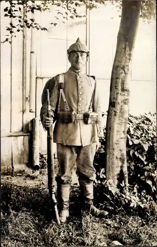 Foto Ak Deutscher Soldat in Uniform, Alfred, 1916