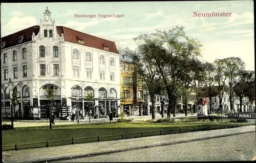 Ak Neumünster in Holstein, Hamburger Engros Lager