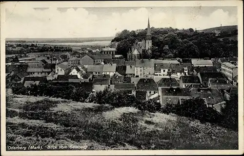 Ak Oderberg in der Mark, Blick vom Geisberg