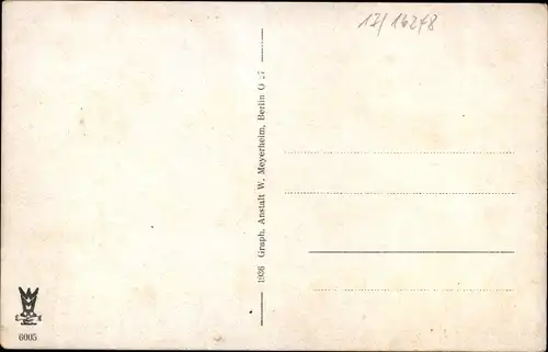 Ak Oderberg in der Mark, Blick vom Geisberg