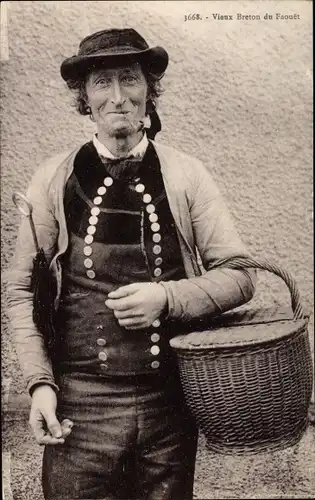 Ak Trachten Bretagne, Vieux Breton du Faouet