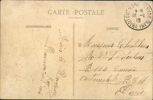 Ak Guemene Penfao Loire Atlantique, Blick auf das Schloss Juzet