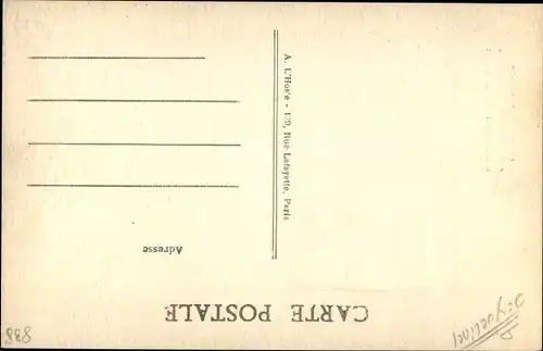 Ak Elancourt Yvelines, Orphelinat de l'Assomption, Grande Cour de Recreation