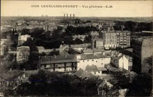 Ak Levallois Perret Hauts de Seine, Vue generale