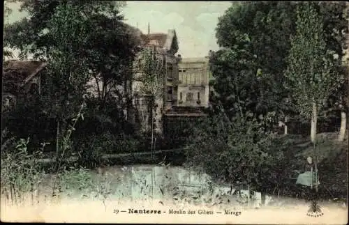 Ak Nanterre Hauts de Seine, Le Moulin des Gibets, Mirage