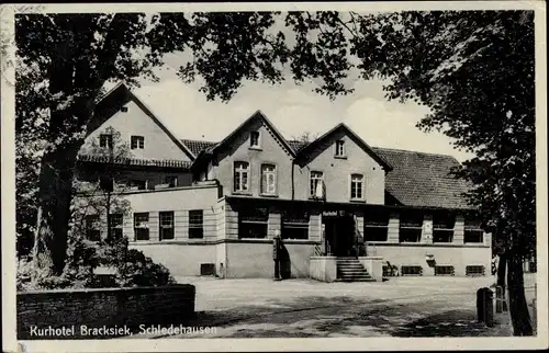 Ak Schledehausen Bissendorf in Niedersachsen, Kurhotel Bracksiek, Wiehengebirge