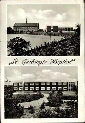 Ak Nottuln Nordrhein Westfalen, St Gerburgis Hospital
