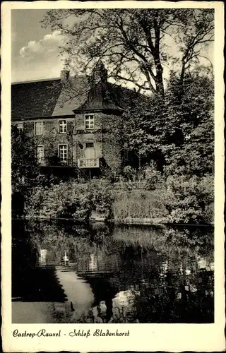 Ak Castrop Rauxel im Ruhrgebiet, Schloss Bladenhorst