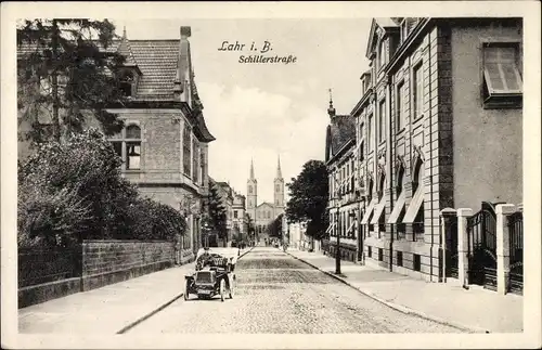 Ak Lahr im Schwarzwald, Schillerstraße