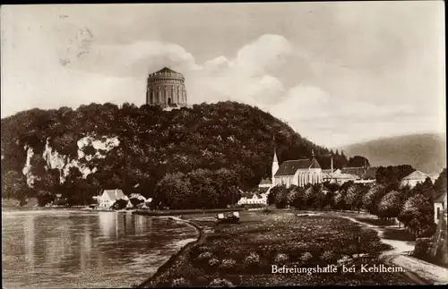 Ak Kelheim an der Donau Niederbayern, Befreiungshalle