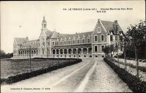 Ak Le Croisic Loire Atlantique, Hôpital Marin de Pen.-Bron