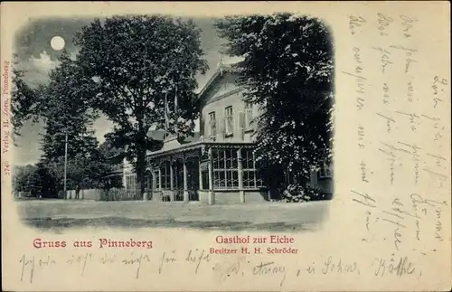 Ak Pinneberg in Schleswig Holstein, Gasthof zur Eiche