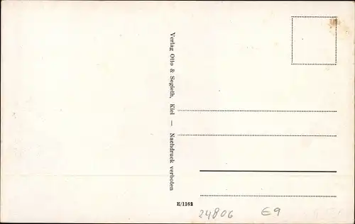 Ak Hohn in Schleswig Holstein, Ortspartie