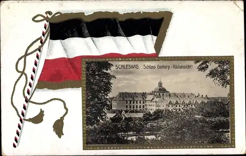 Präge Passepartout Ak Schleswig in Schleswig Holstein, Schloss Gottorp