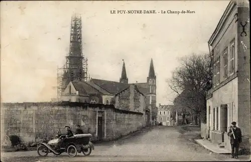 Ak Le Puy Notre Dame Maine et Loire, Le Champ de Mars