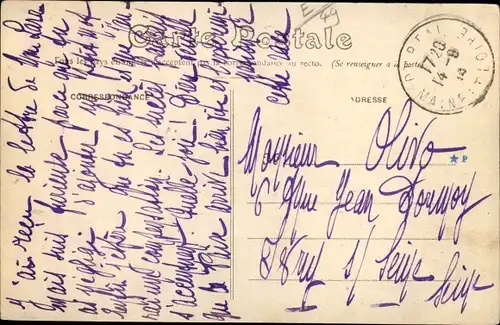 Ak Durtal Maine et Loire, Carrefour