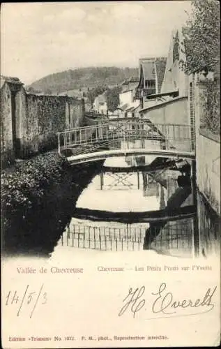 Ak Chevreuse Yvelines, Les Petits Ponts sur l'Yvette