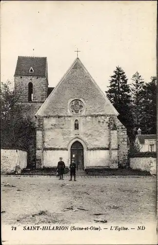 Ak Saint Hilarion Yvelines, L'Eglise