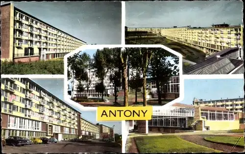 Ak Antony Hauts-de-Seine, La Cite Universitaire, Stadtpartie