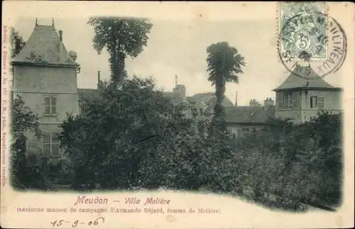 Ak Meudon Hauts de Seine, Villa Moliere