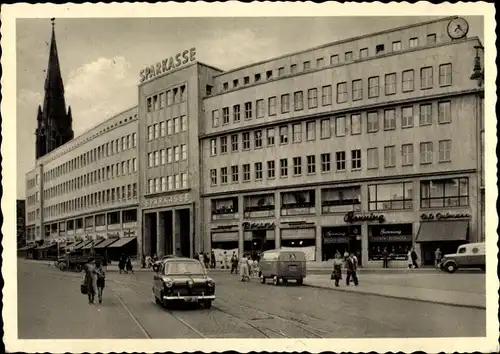 Ak Gelsenkirchen im Ruhrgebiet, Sparkasse