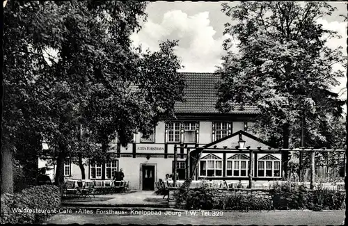 Ak Bad Iburg am Teutoburger Wald, Waldrestaurant Altes Forsthaus