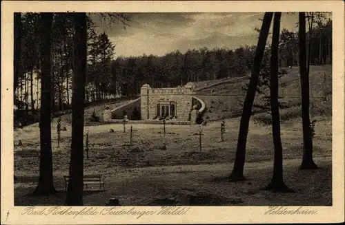 Ak Bad Rothenfelde am Teutoburger Wald, Heldenhain