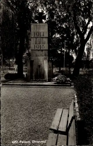 Ak Polsum Marl im Ruhrgebiet, Ehrenmal