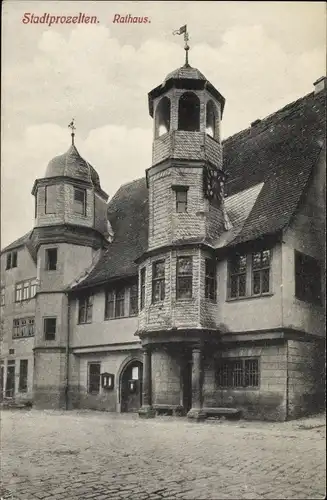 Ak Stadtprozelten in Unterfranken, Rathaus