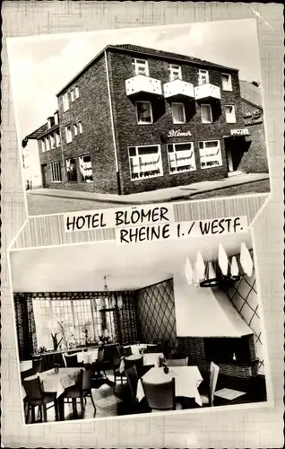 Ak Rheine in Westfalen, Haus Blömer