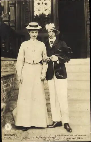 Ak Unser Kronprinzenpaar, Kronprinz Wilhelm und Kronprinzessin Cecilie