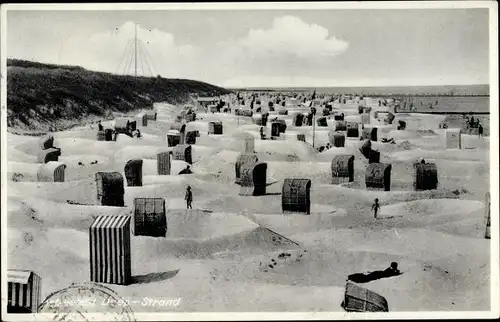 Ak Mrzeżyno Deep Pommern, Strand