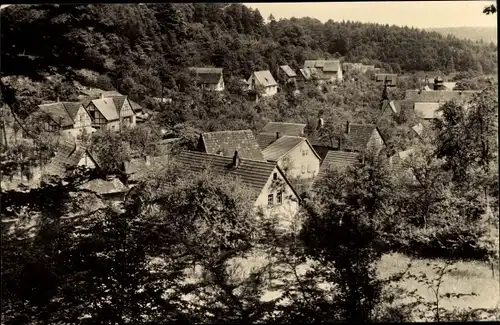 Ak Morungen Sangerhausen Südharz, Gesamtansicht