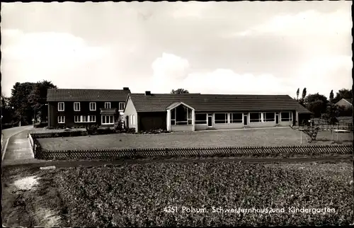 Ak Polsum Marl im Ruhrgebiet, Schwesternhaus, Kindergarten