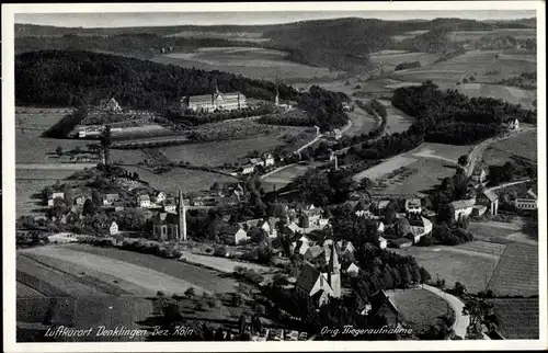 Ak Denklingen Reichshof Oberbergischer Kreis, Fliegeraufnahme