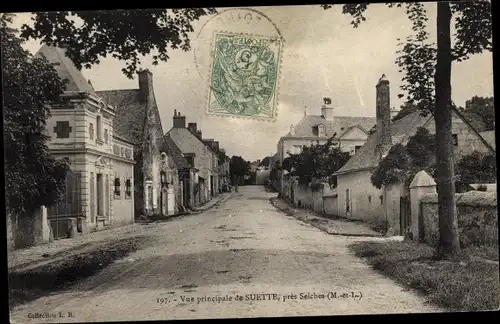 Ak Suette Maine et Loire, Vue principale