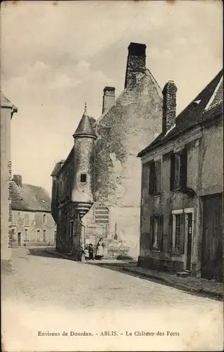 Ak Ablis Yvelines, Le Chateau des Forts