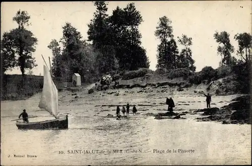 Ak Saint Jacut de la Mer Cotes d'Armor, Plage de la Pissotte