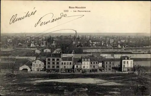 Ak Bas Meudon Hauts de Seine, Le Panorama