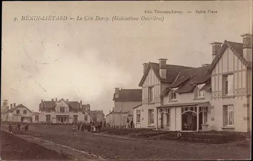 Ak Hénin Liétard Hénin Beaumont Pas de Calais, La Cite Darcy