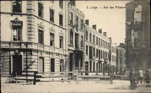 Ak Liège Lüttich Wallonien, Rue des Pitteurs