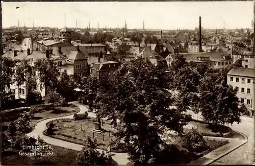 Ak Limbach Oberfrohna Sachsen, Gesamtansicht