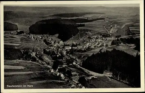 Ak Trautenstein Oberharz am Brocken, Panorama