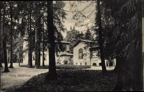 Ak Elbingerode Oberharz am Brocken, Hotel Waldheim, Außenansicht