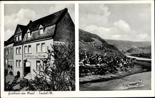 Ak Fankel an der Mosel, Gasthaus zur Mosel