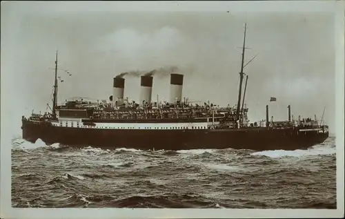 Ak Dreischrauben Schnelldampfer Cap Polonio, HSDG