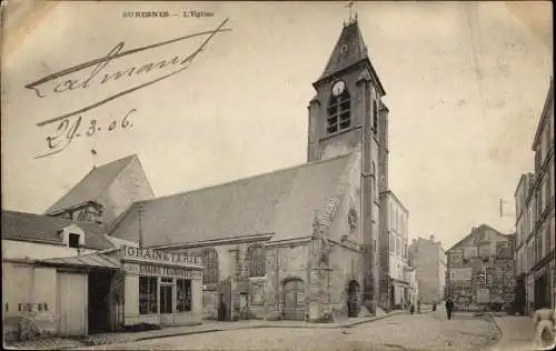 Ak Suresnes Hauts de Seine, L'Eglise